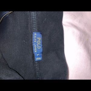 Black Ralph Lauren polo jacket
